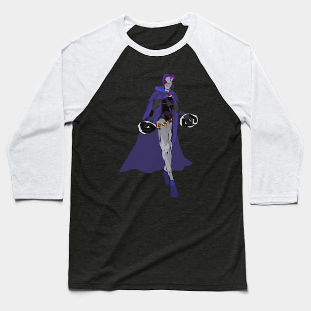 Raven Baseball T-Shirt by Newtegan